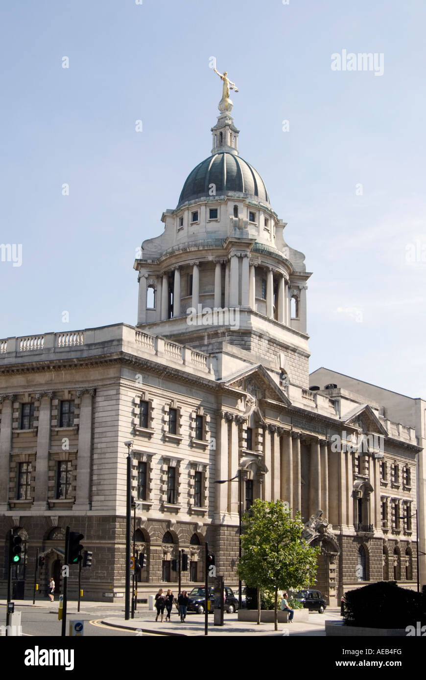 The Old Bailey Central Criminal Court In The City Of London UK Stock