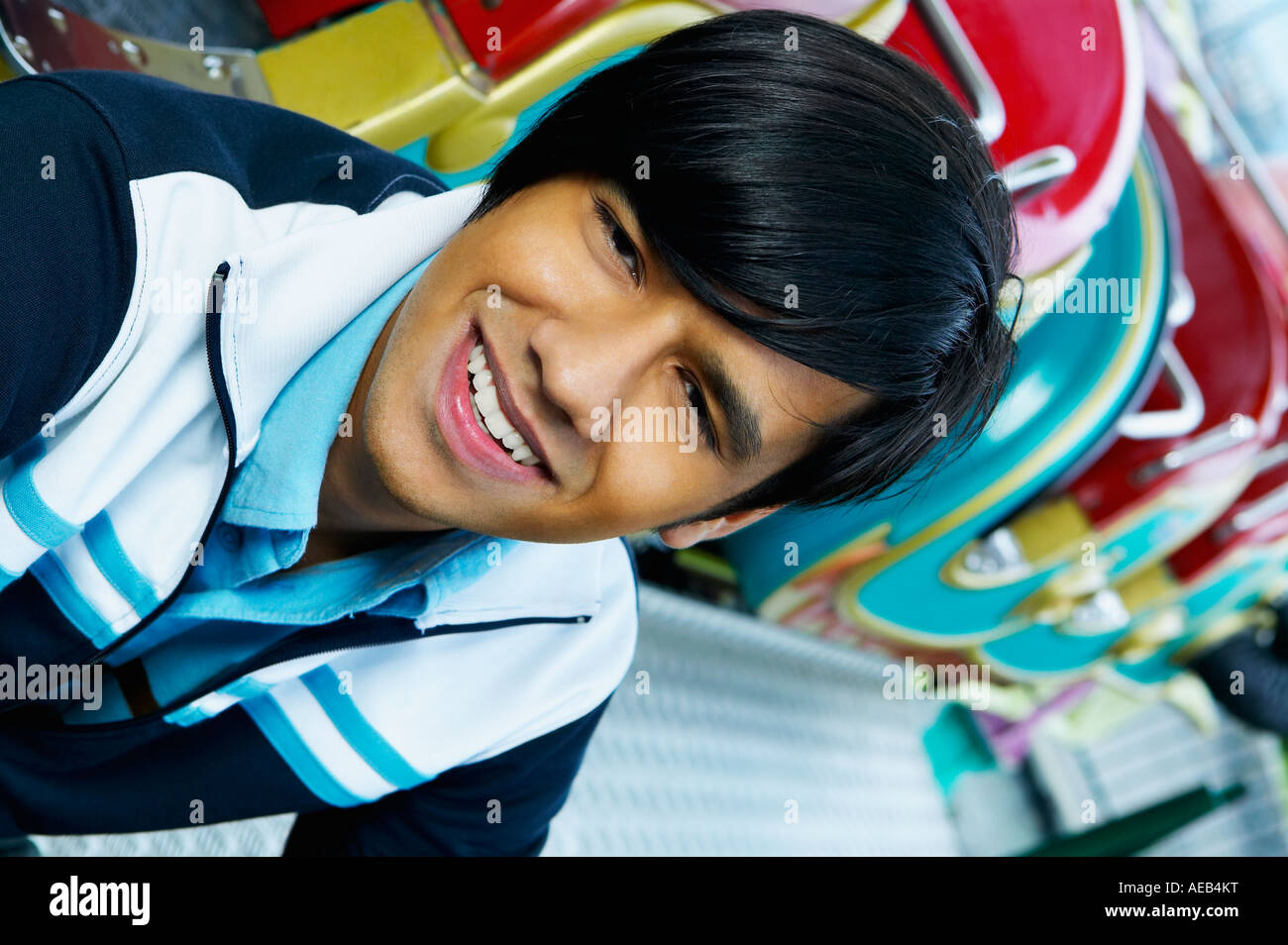 Teenage black boy smiling face hi-res stock photography and images - Alamy