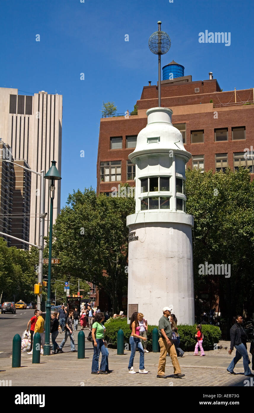 Titanic Memorial Lighthouse Front Street Lower Manhattan New York City