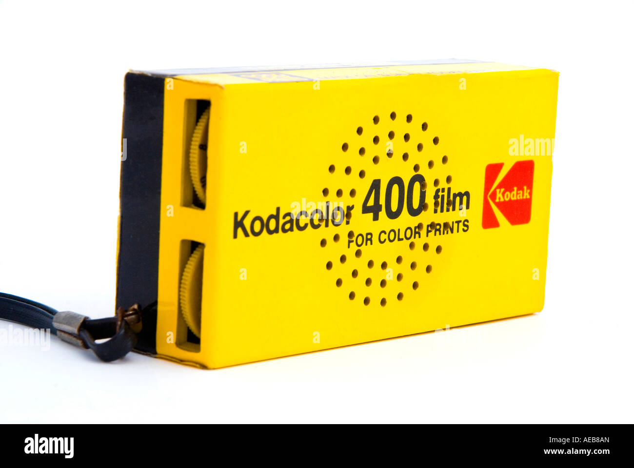 A Kodak giveaway radio promoting Kodacolor 400 color print film circa 1970 Stock Photo