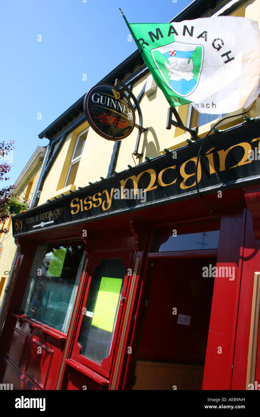 Sissy McGinns pub in Irvinestown, County Fermanagh, Northern Ireland