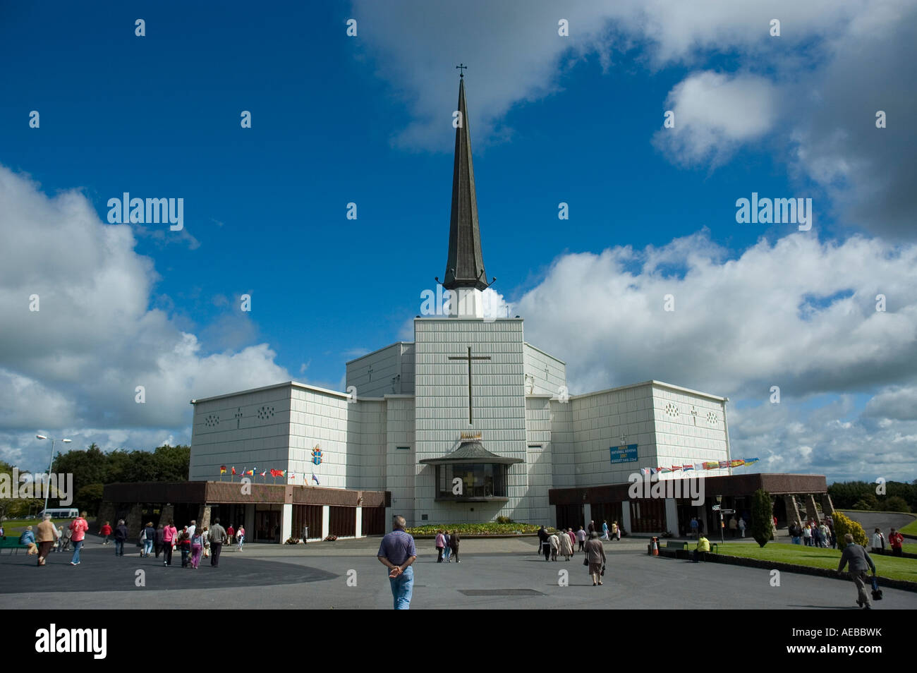 Basilica at Knock, County Mayo, Ireland Stock Photo Alamy