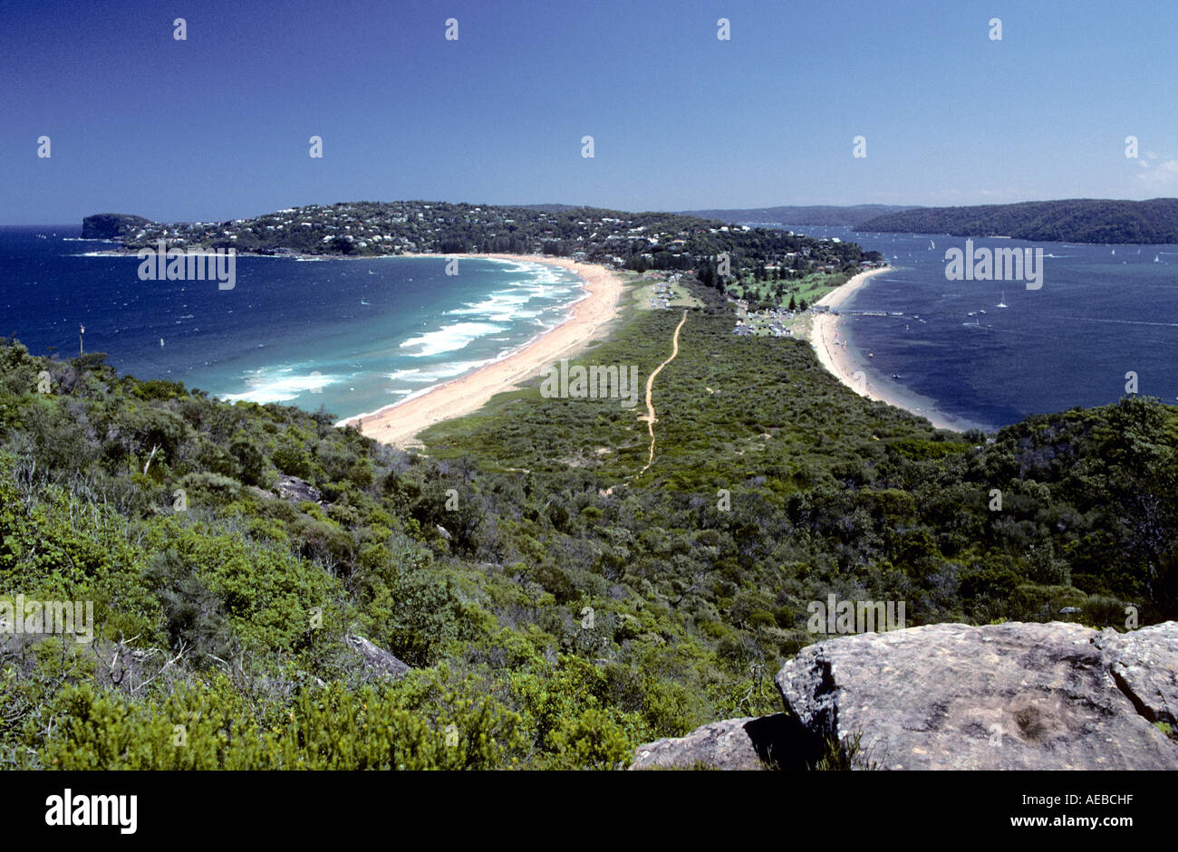 Paradise beach pittwater australia hi-res stock photography and images ...