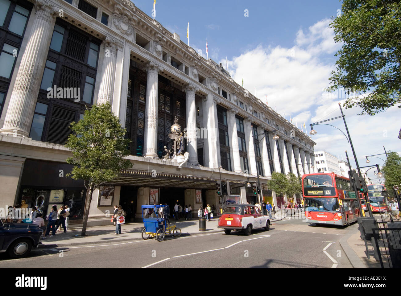 Selfridges department store Oxford street London UK Stock Photo Alamy