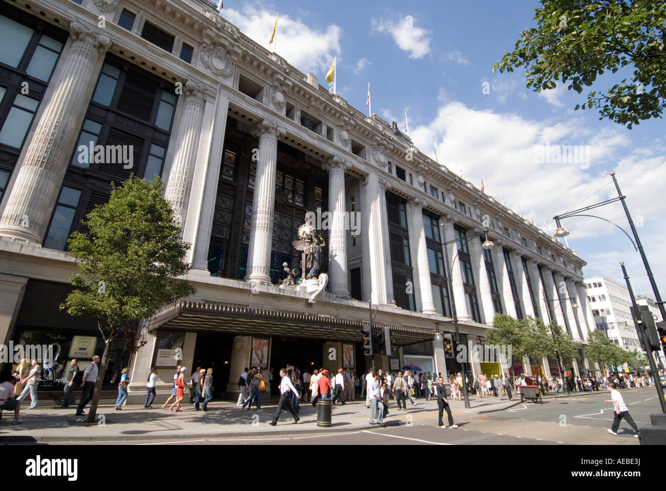 Selfridges department store Oxford street London UK Stock Photo Alamy