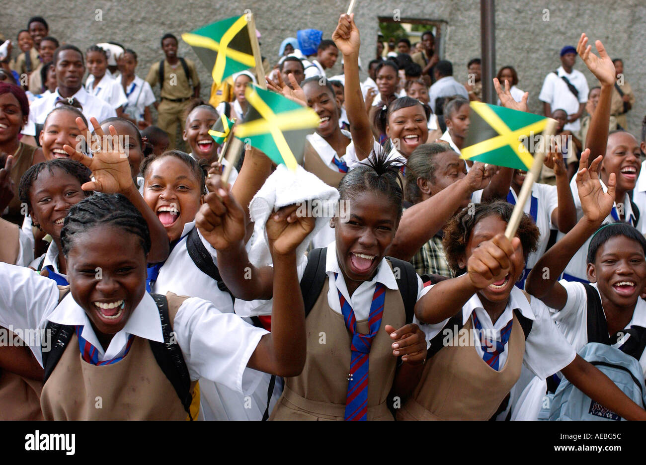 Jamaica school children hires stock photography and images Alamy