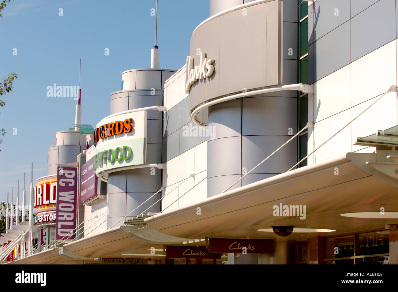 Out of Town retail shopping park Monks Cross York Stock Photo - Alamy