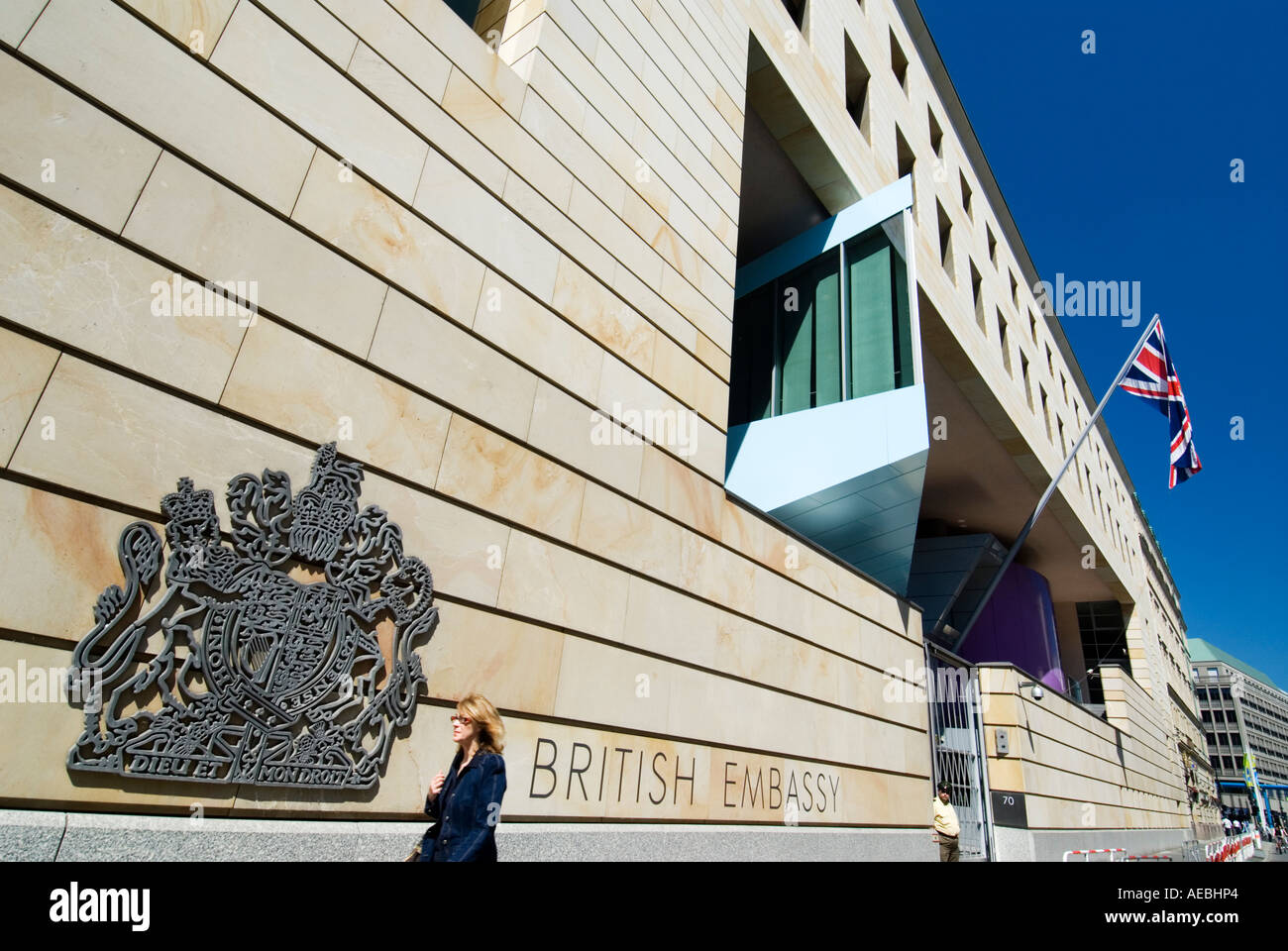 Exterior of British Embassy in Berlin Germany Stock Photo Alamy