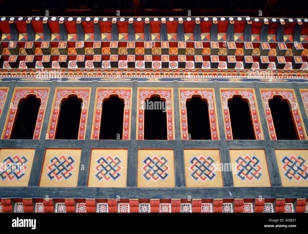 The King s Palace Tashichhodzong Bhutan Stock Photo