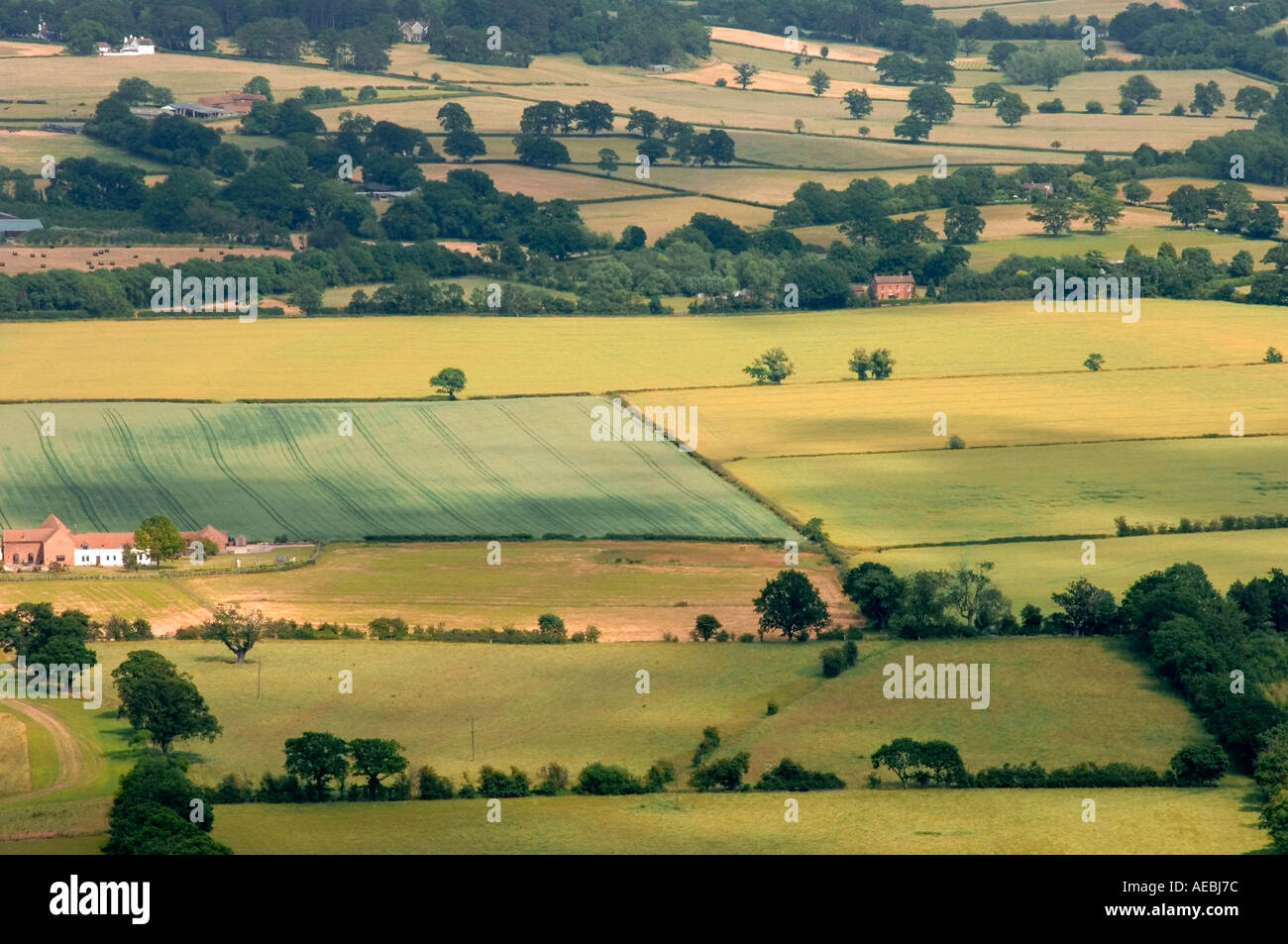Midlands Ridge England Malvern ridge walker hi-res stock photography and images - Alamy