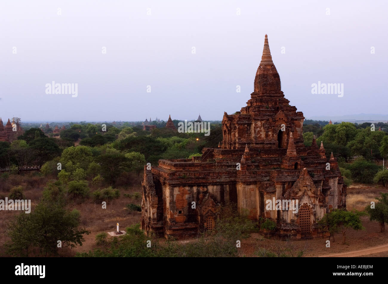 The beautiful people and scenery of Myanmar Burma in 2006 Stock Photo