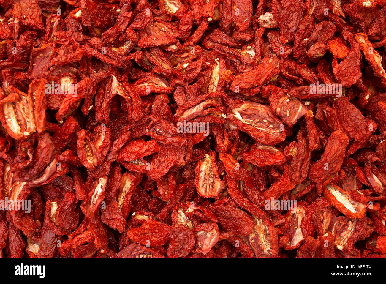 Sun dried tomatoes Stock Photo Alamy