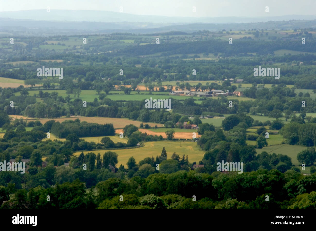 Midlands Ridge England england the midlands worcestershire views from the main ridge of the ...