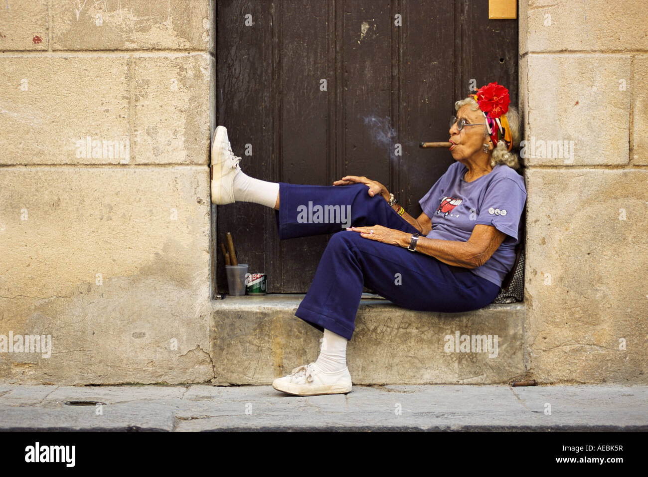 Havana Cuba West Indies Central America Stock Photo