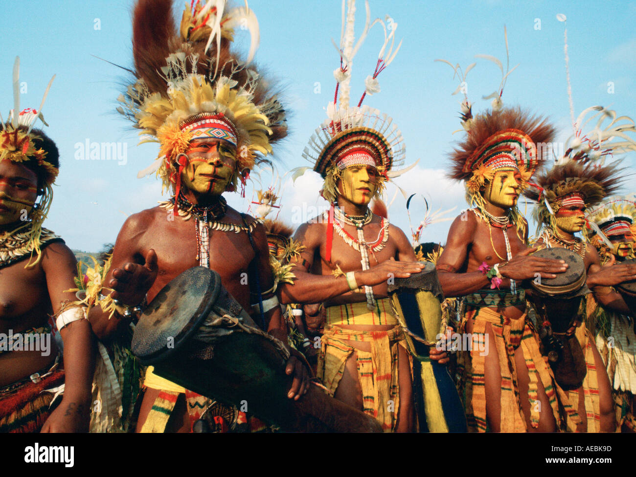 Papua new guinea music musical instrument hi-res stock photography and