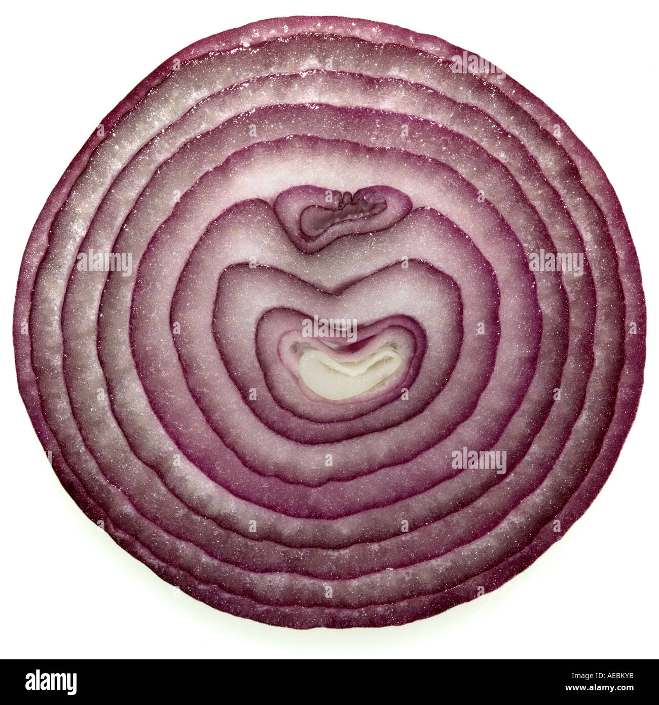 Red Onion Rings, sliced, cutout Stock Photo Alamy