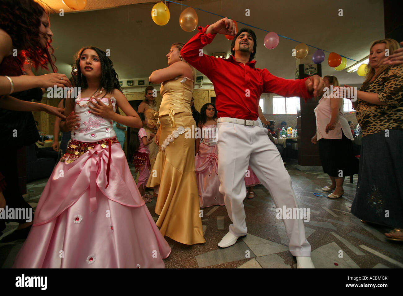 A gypsy wedding is based on music dance and lots of alcohol The bride and groom take their