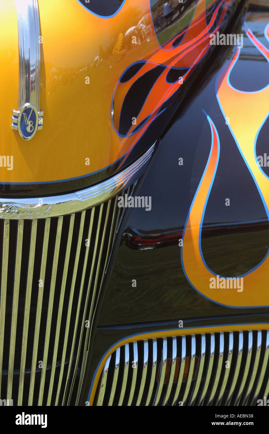 Classic American Car Stock Photo - Alamy