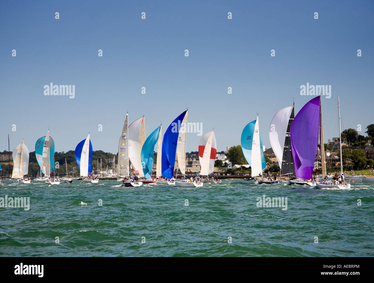 Cowes week sailing hires stock photography and images Alamy