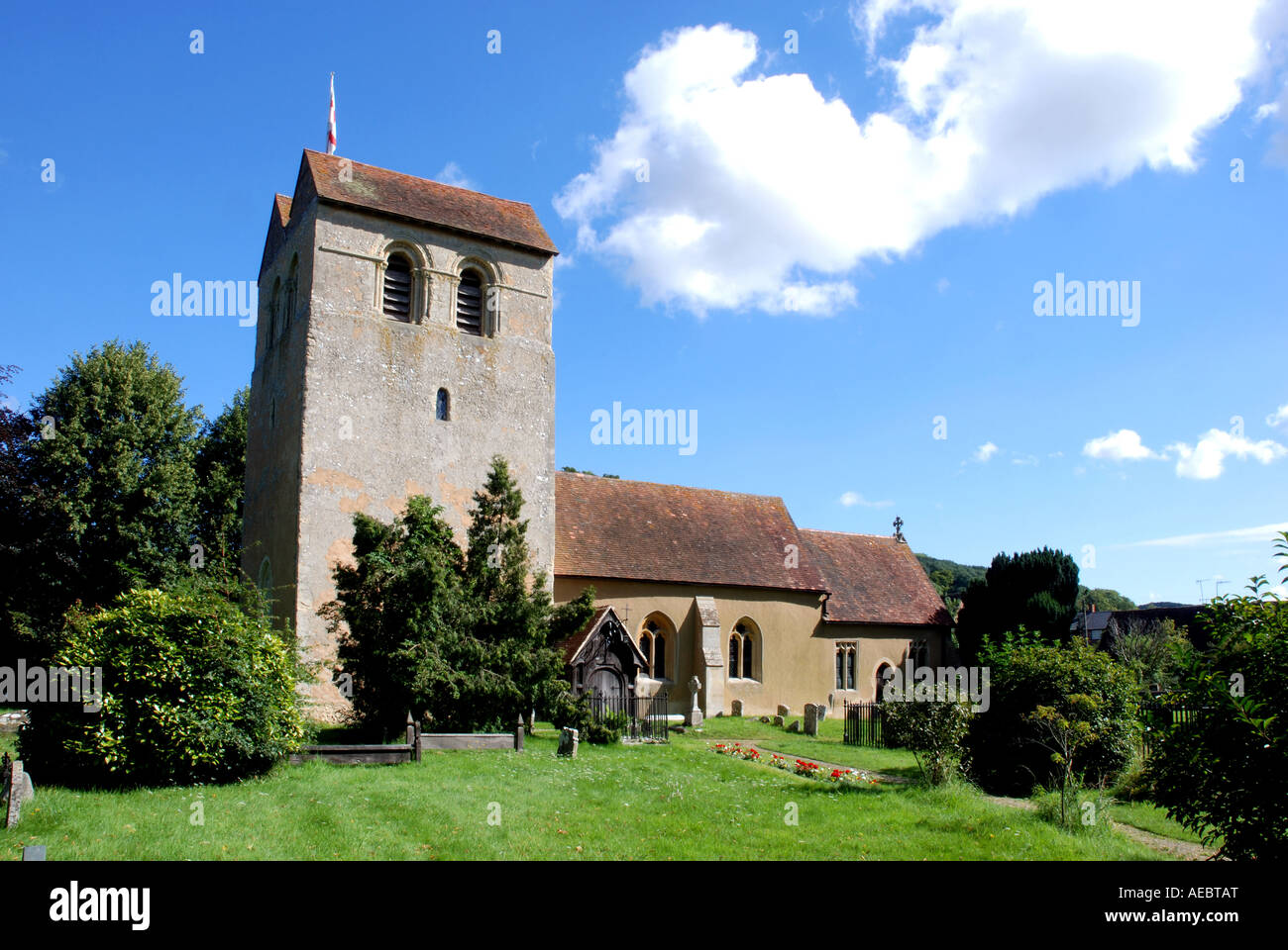 Fingest St. Bartholomew`s Church, Fingest, Buckinghamshire, England, UK Stock ...