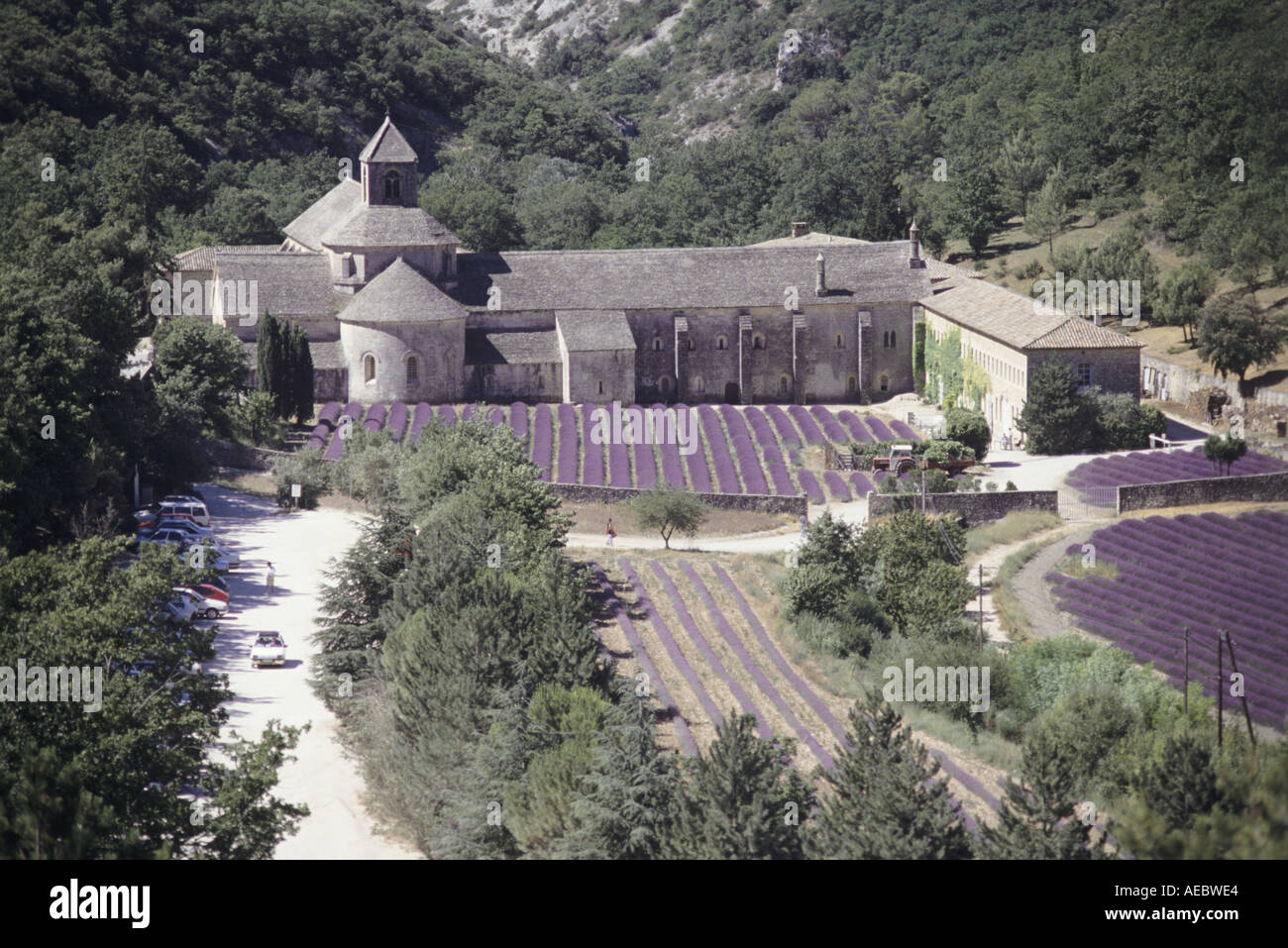 Senaque Abbey, France Stock Photo