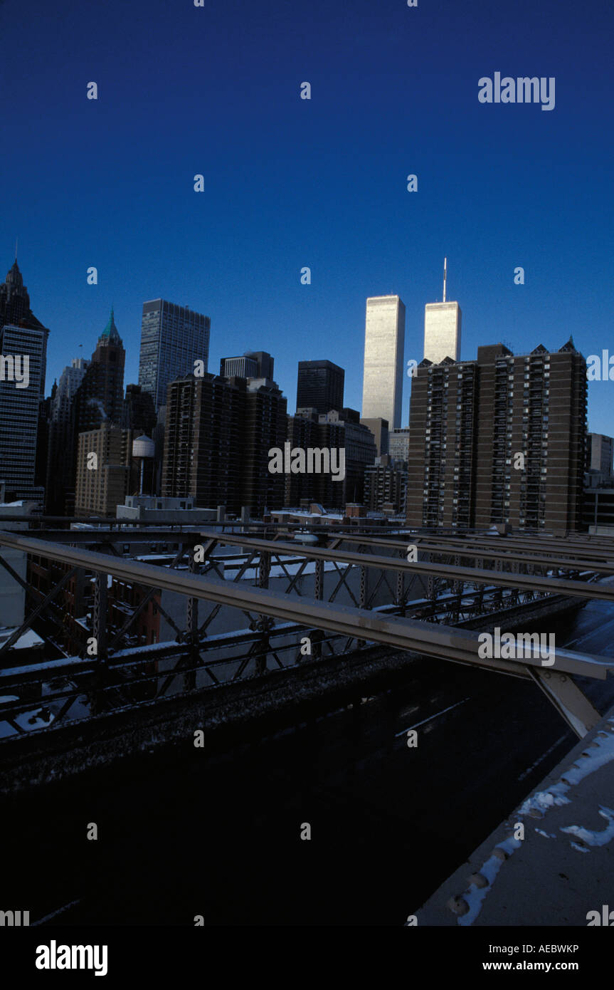 World Trade towers, NYC Stock Photo