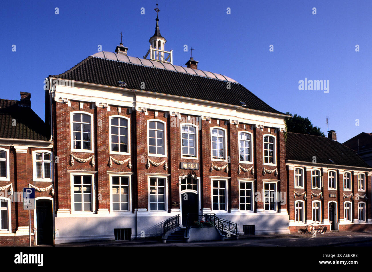 Germany Ost friesland Norden townhall East Frisia German Stock Photo