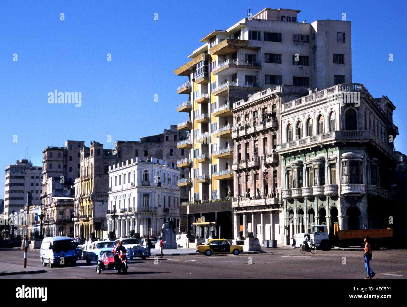 Cars old timer Transport  Havana Taxi Town  Classic American cars taxi services Public Transport Vintage Car Stock Photo