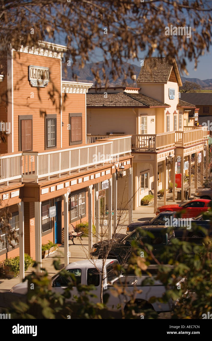 Old Town Santa Ynez Santa Ynez Valley California Stock Photo Alamy