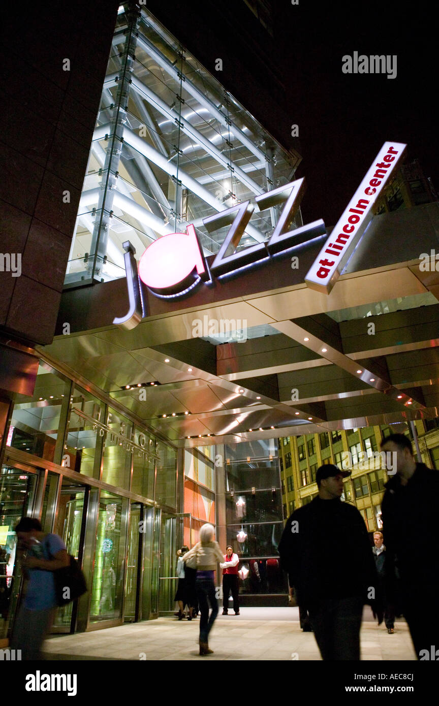 Jazz at Lincoln Center in the Time Warner building at Columbus Circle in New York City USA 2004 Stock Photo