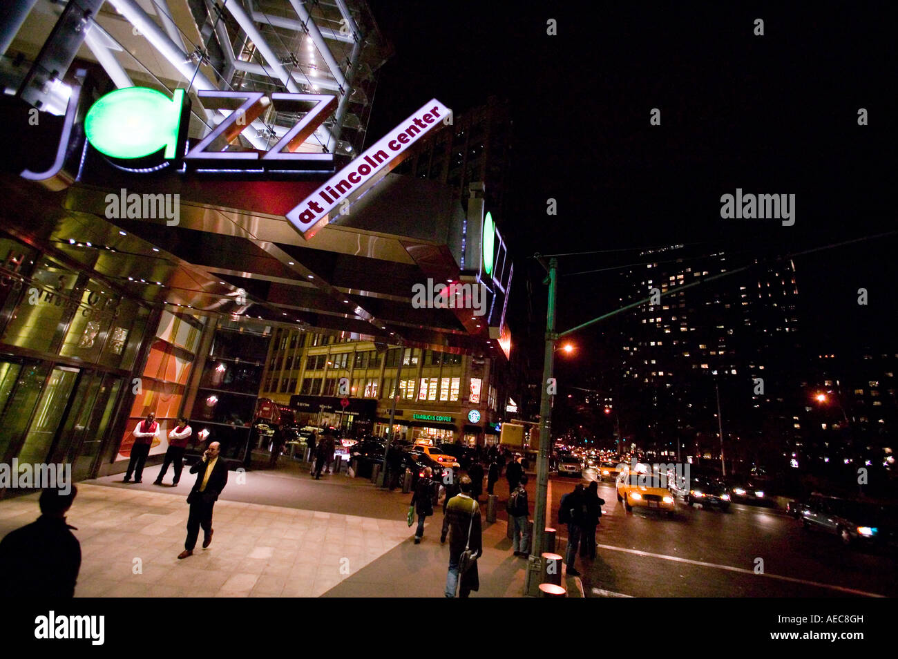 Jazz at Lincoln Center in the Time Warner building at Columbus Circle in New York City USA 2004 Stock Photo