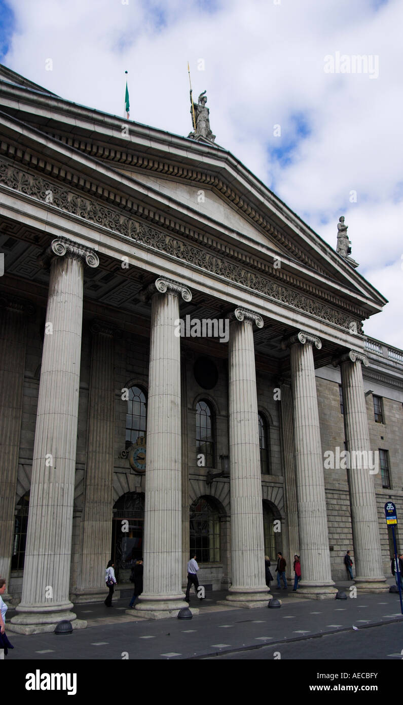Dublin General Post Office. Dublin, County Dublin, Ireland Stock Photo