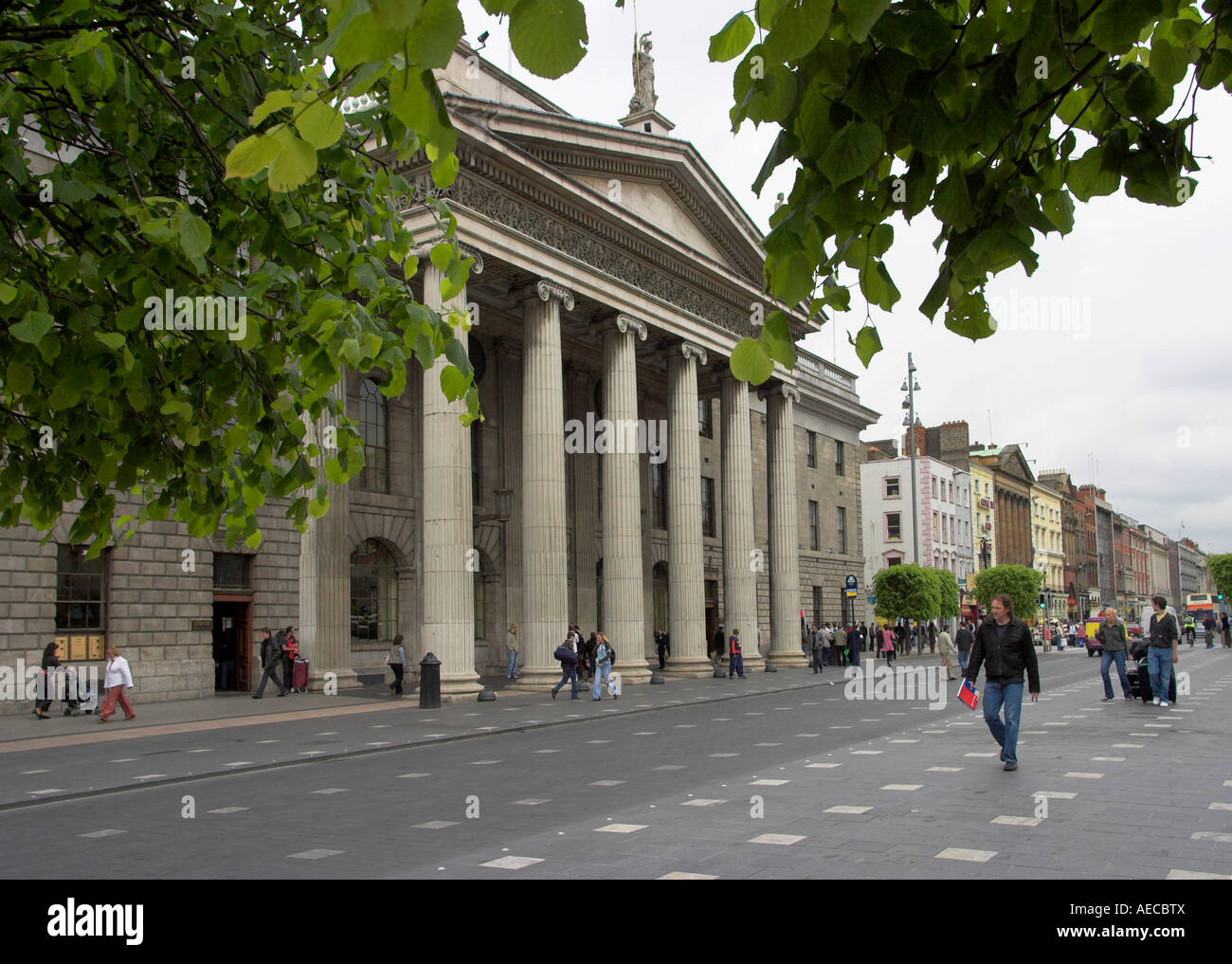Dublin General Post Office. Dublin, County Dublin, Ireland. Stock Photo
