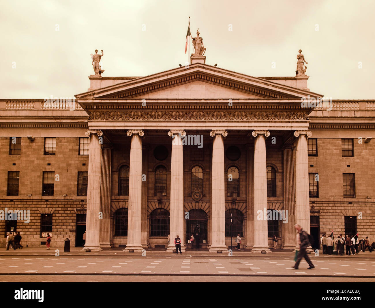 Dublin General Post Office. Dublin, County Dublin, Ireland Stock Photo