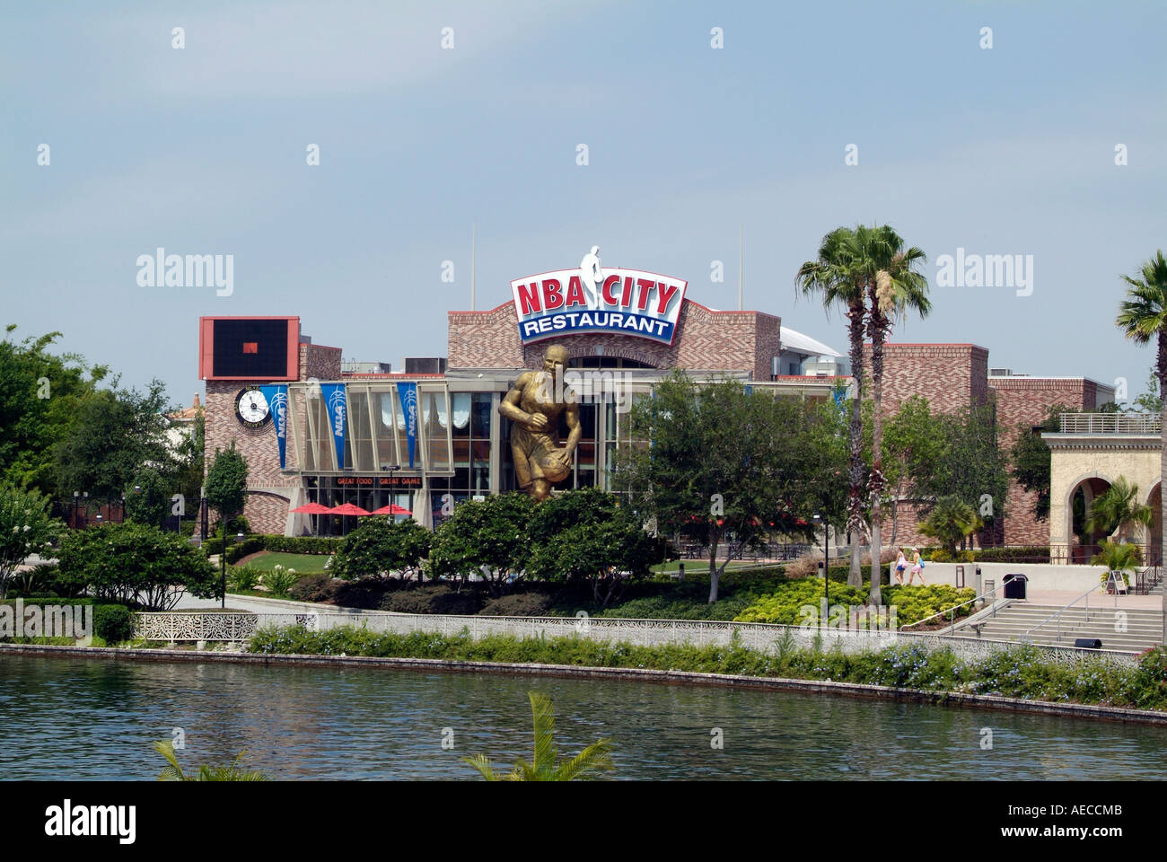 NBA City restaurant Universal Studios Orlando Florida USA City Walk Stock Photo