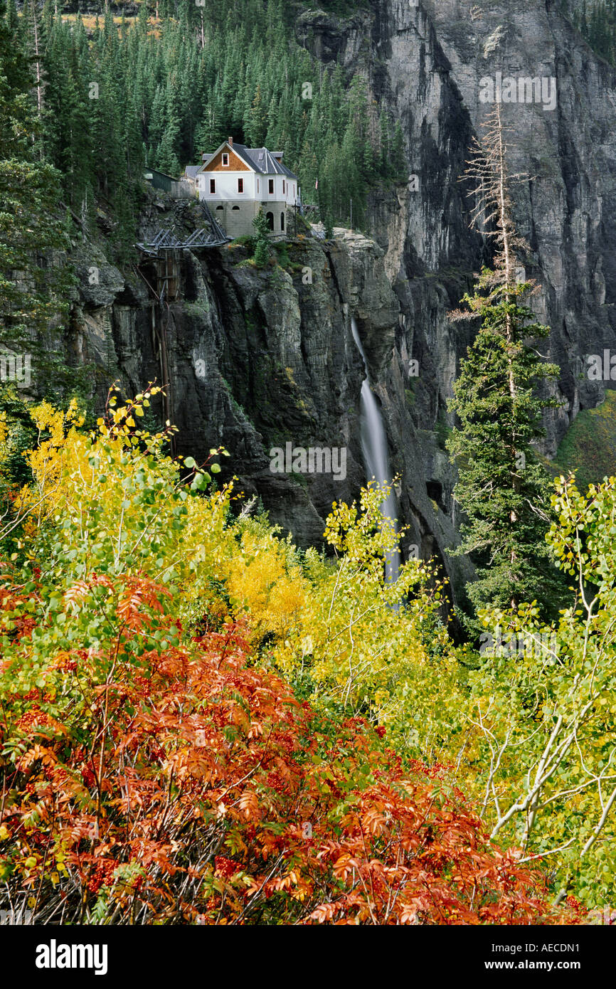 Bridal Veil falls, Telluride, Colorado Stock Photo Alamy