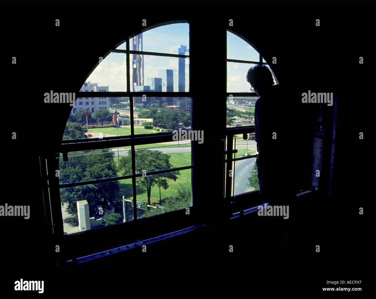 Window Sixth Floor Kennedy Museum Stock Photos Window Sixth