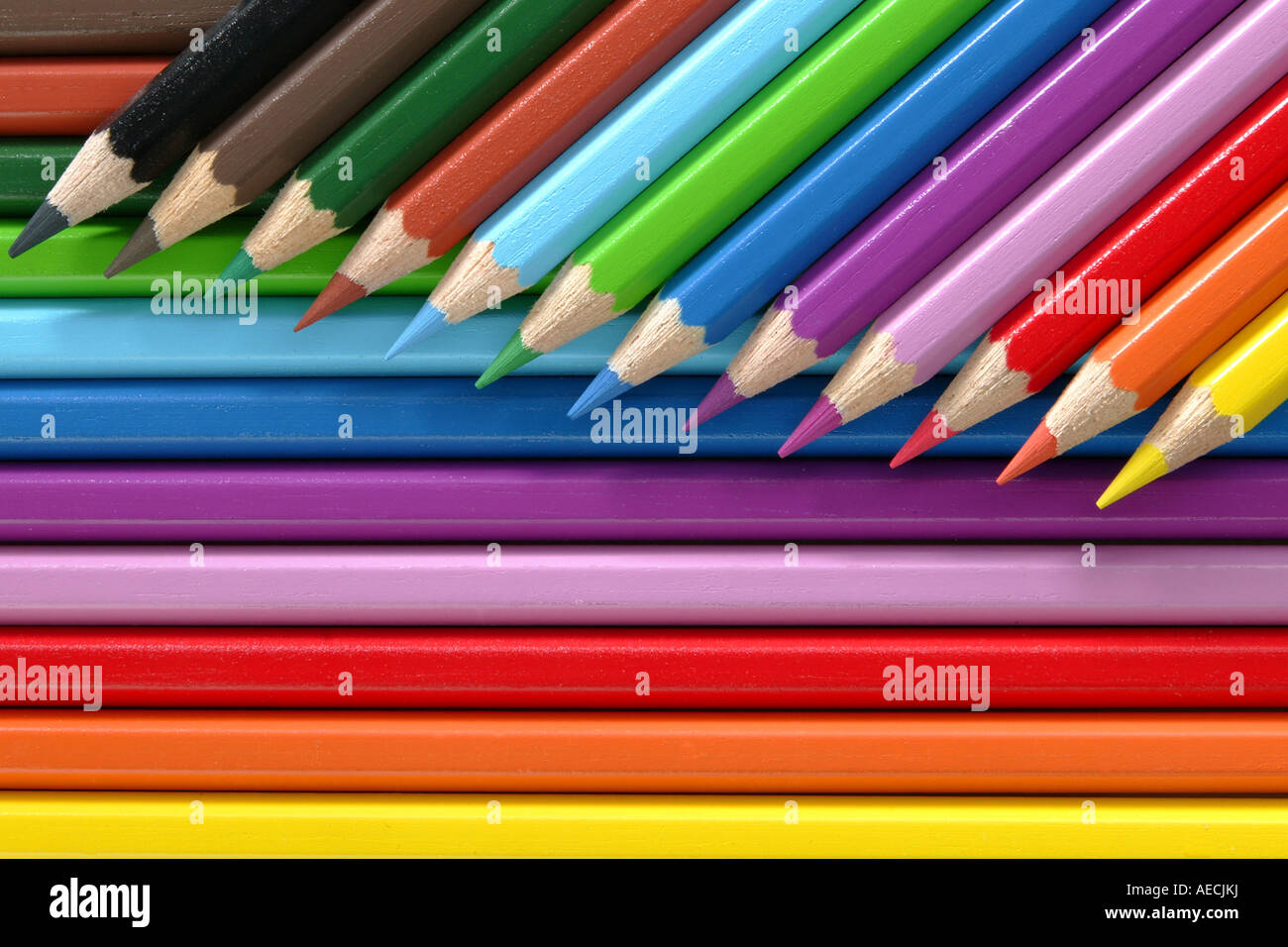 Crayons and colouring pens hires stock photography and images Alamy