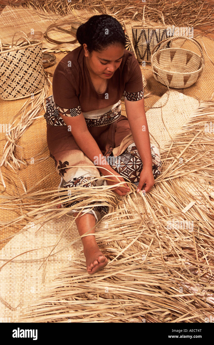 Tongan Weaving