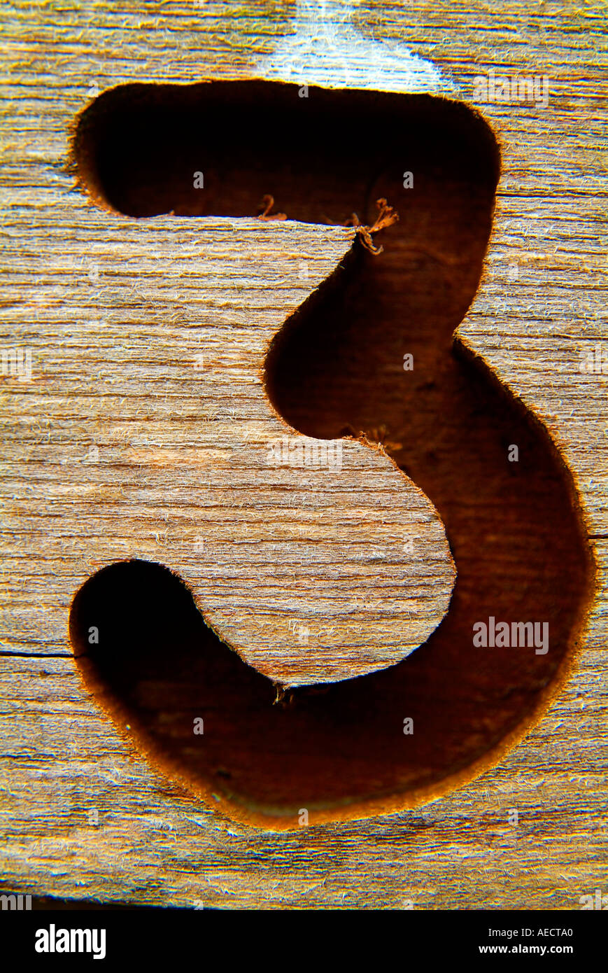 The Number 3 Stock Photo Alamy