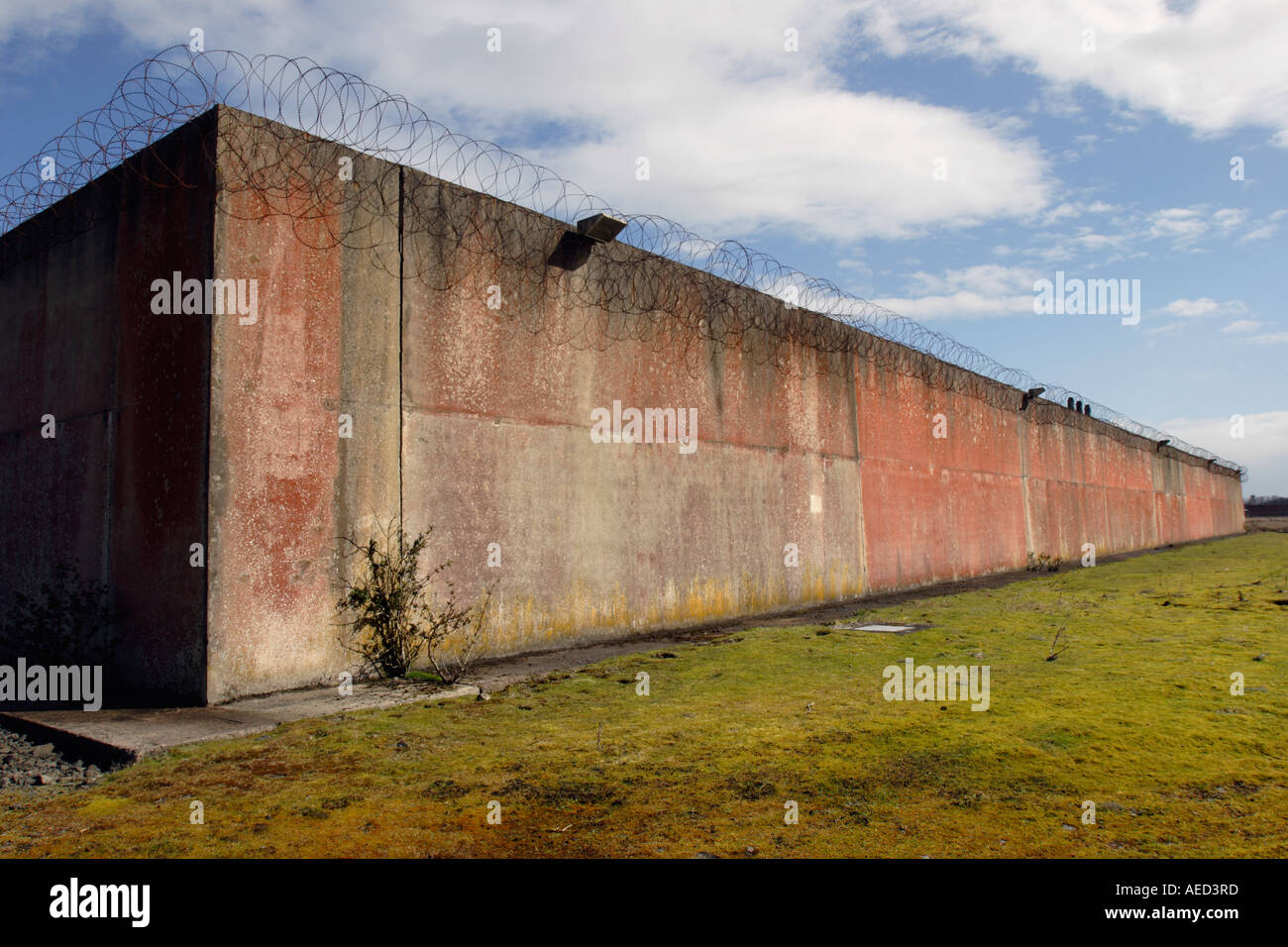 The Maze Prison, H Blocks, outside Belfast. Northern Ireland Stock Photo