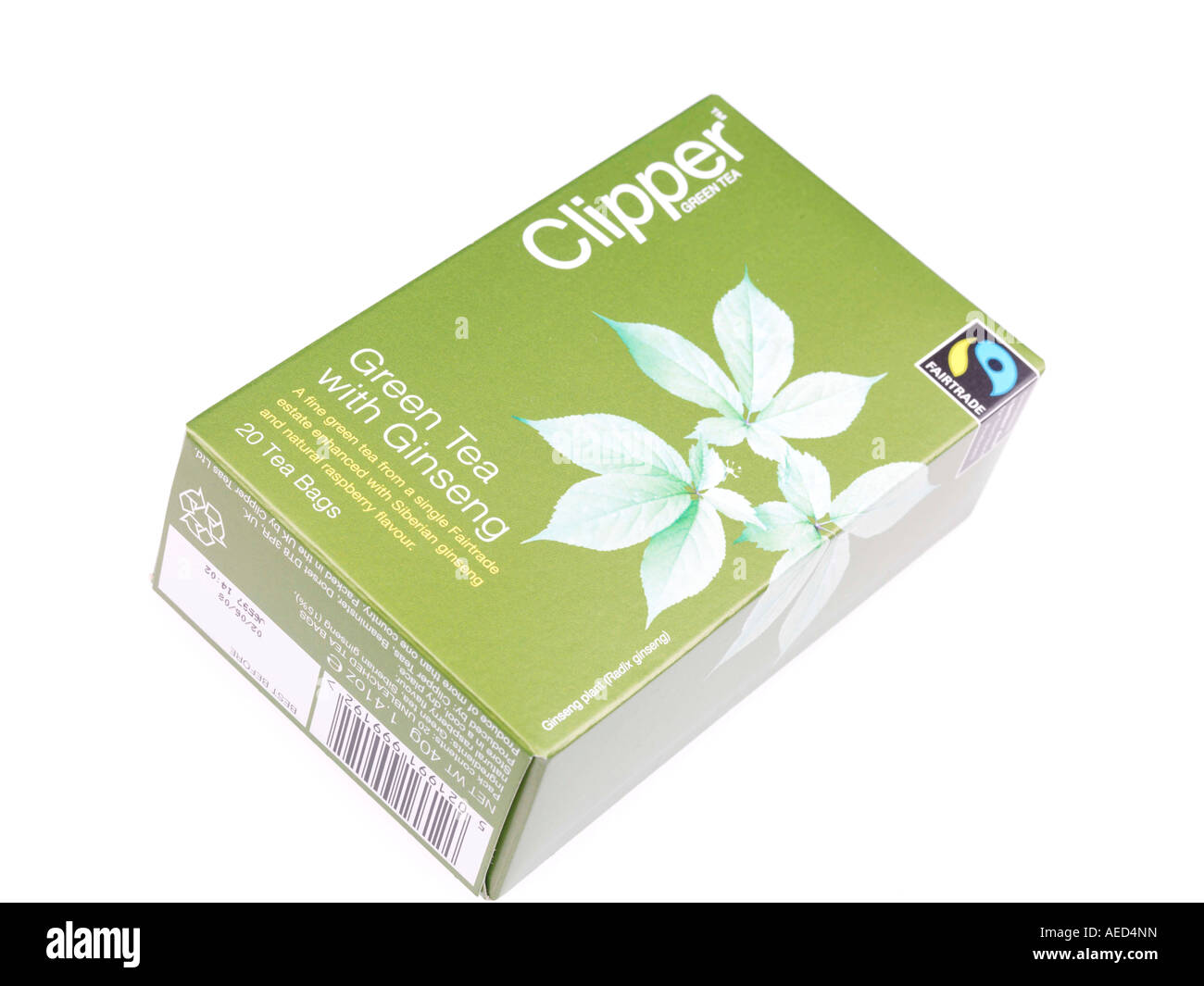 Green Tea with Ginseng Stock Photo Alamy