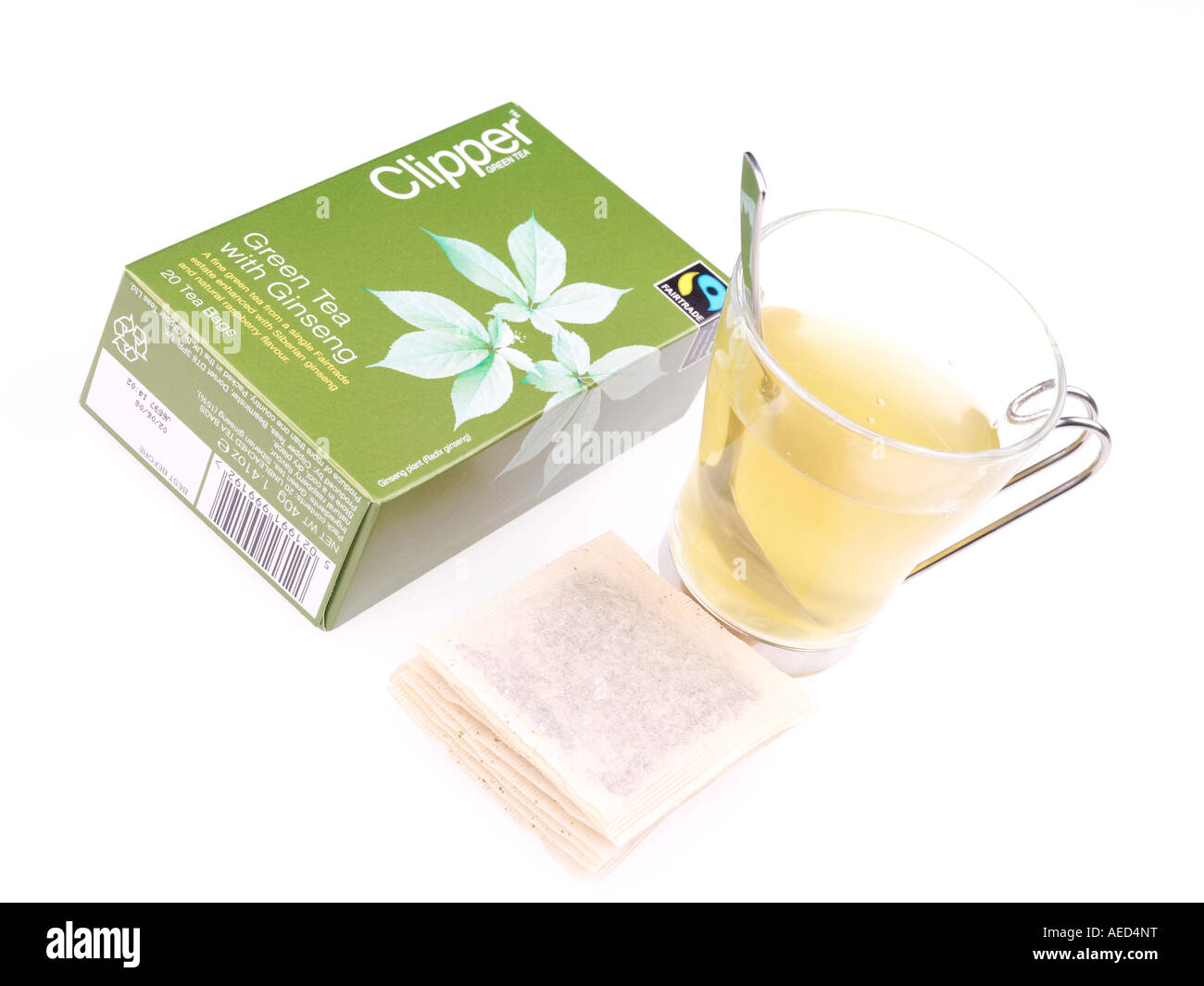 Green Tea with Ginseng Stock Photo Alamy