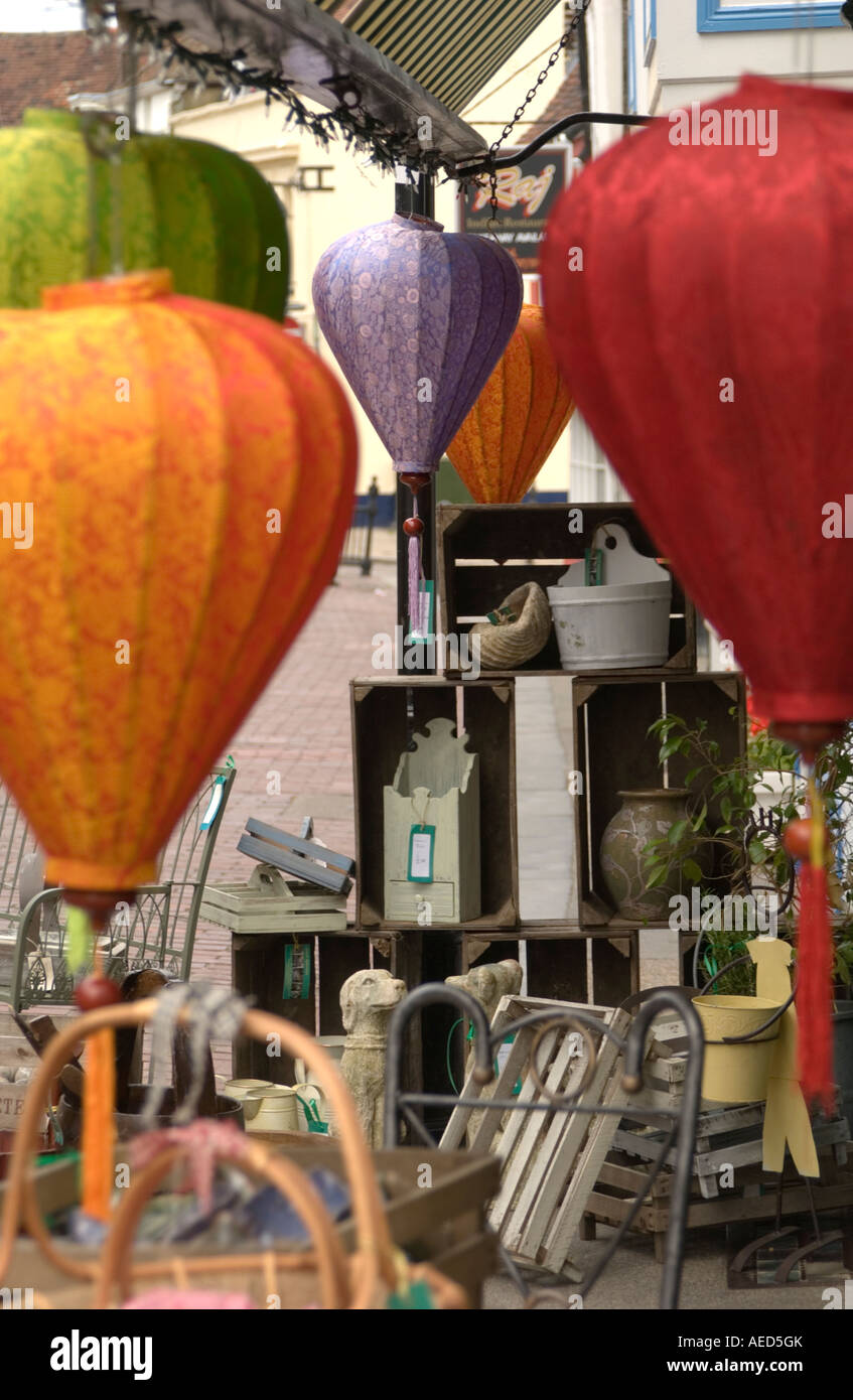Shop front Faversham Kent England Stock Photo Alamy