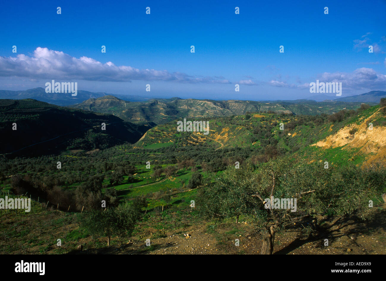 Crete greece interior landscape hi-res stock photography and images - Alamy