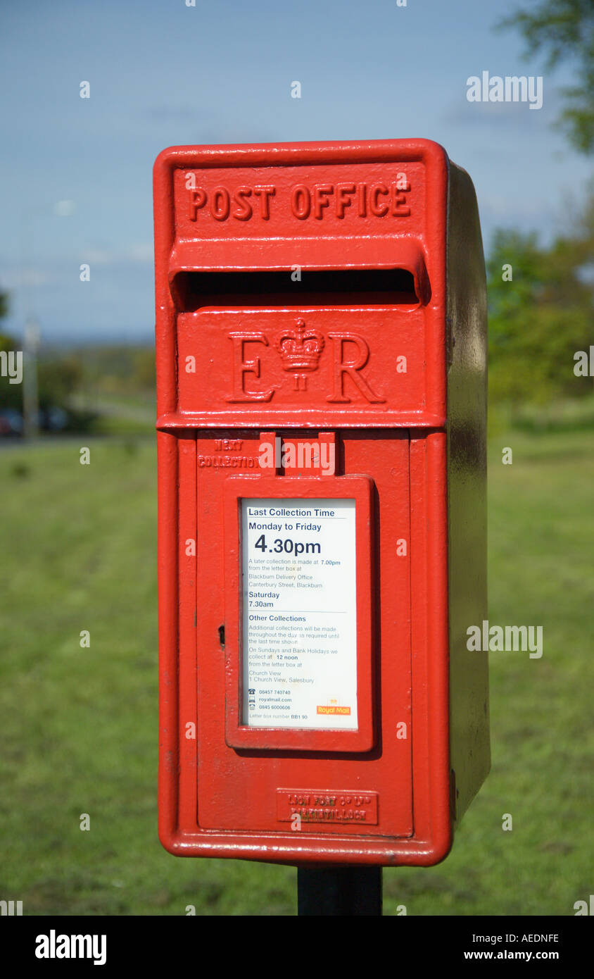 [Post Box] mail rural Lancashire 