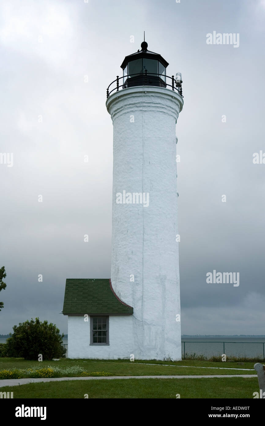 Tibbetts Point Lighthouse Cape Vincent New York Thousand Islands Stock