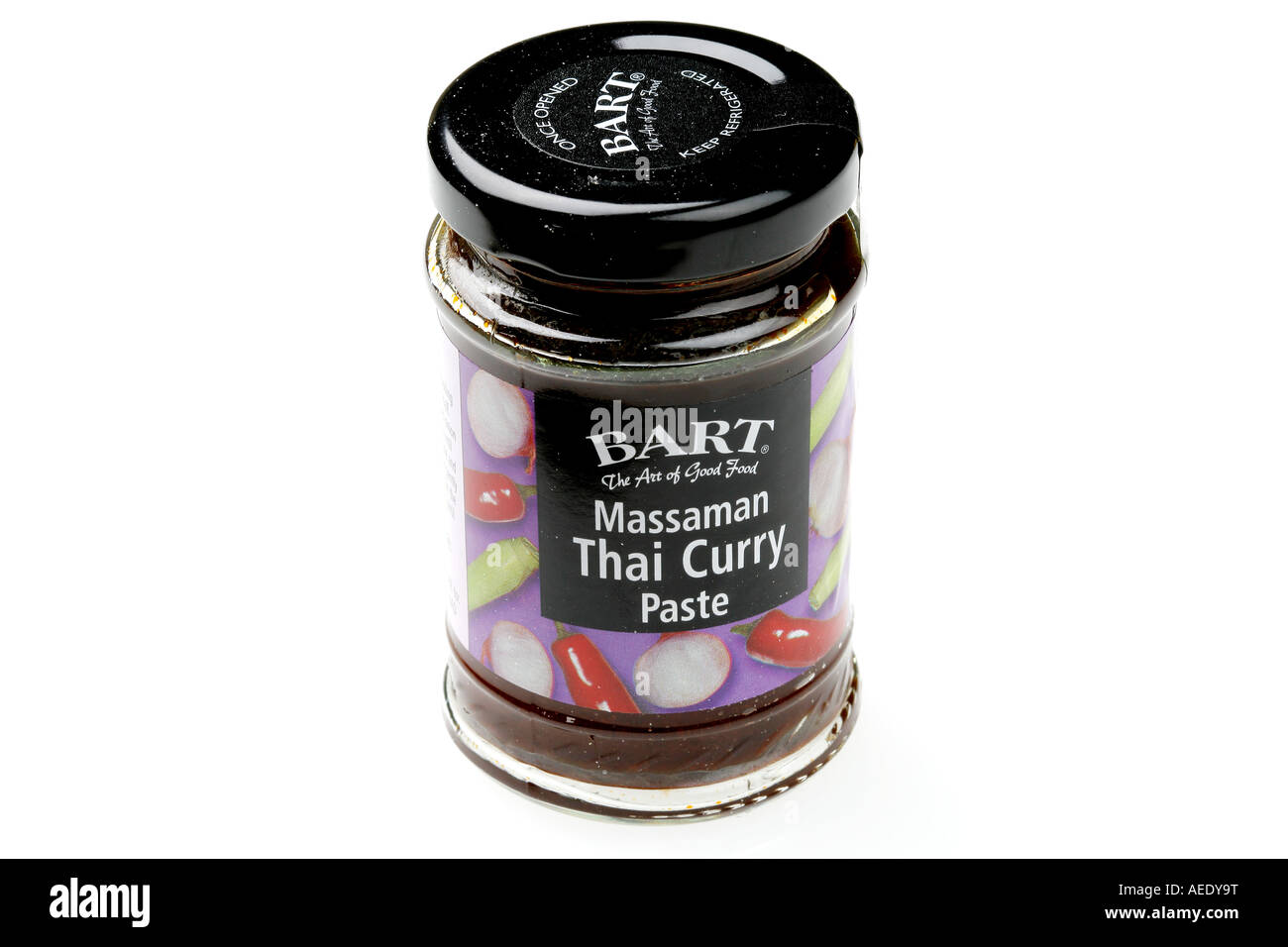 Massaman Thai Curry Paste Stock Photo - Alamy