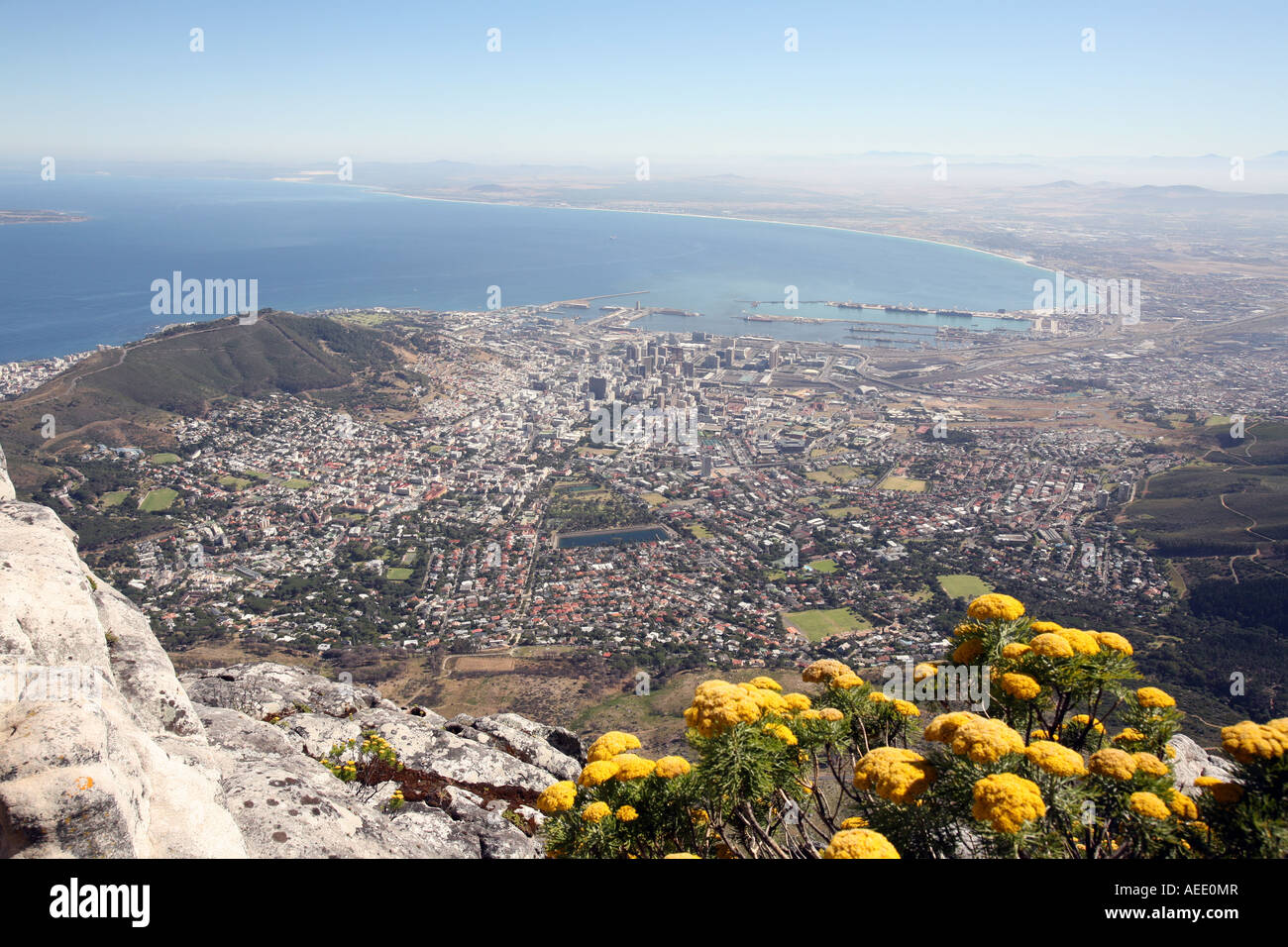 Table Mountain Cape Town Stock Photo Alamy