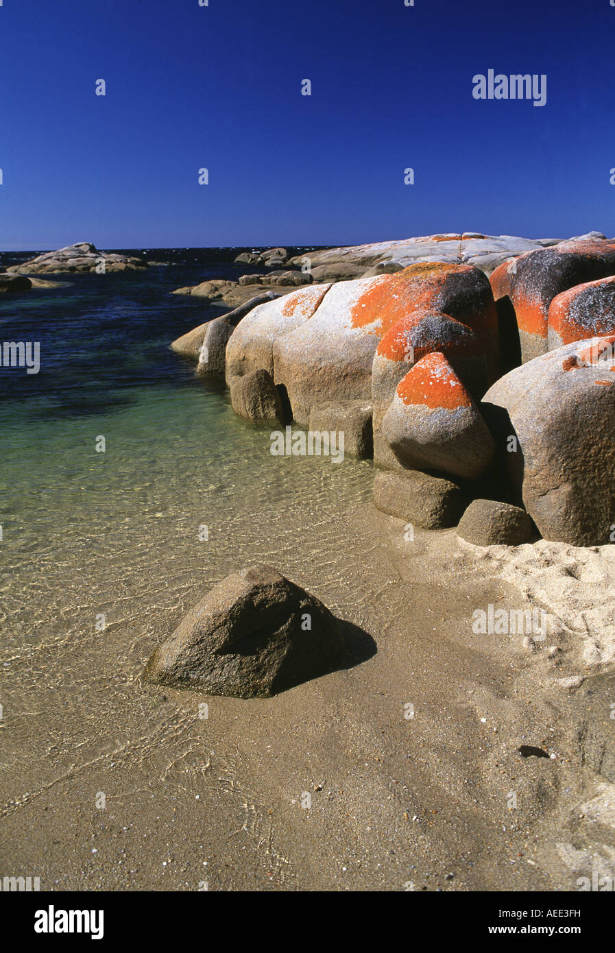 Binalong Bay Beach, Day Stock Photo Alamy